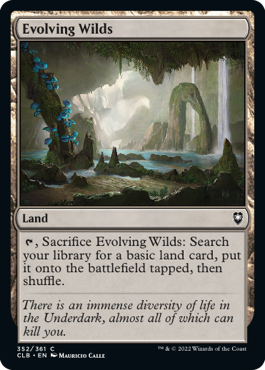 Evolving Wilds | Commander Legends: Battle for Baldur's Gate