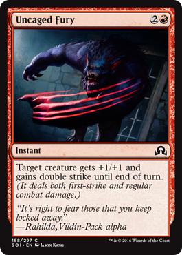 Uncaged Fury | Shadows Over Innistrad