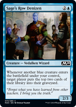 Sage's Row Denizen | Core Set 2020