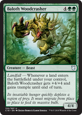 Baloth Woodcrasher | Commander 2018