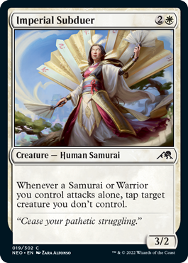 Imperial Subduer - Foil | Kamigawa: Neon Dynasty