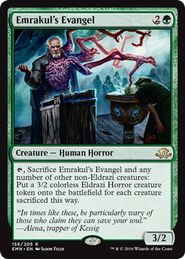 Emrakul's Evangel - Foil | Eldritch Moon