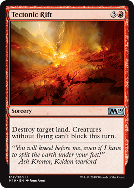 Tectonic Rift - Foil | Core Set 2019