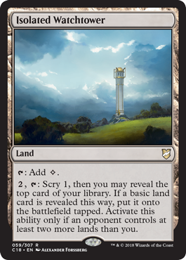 Isolated Watchtower | Commander 2018