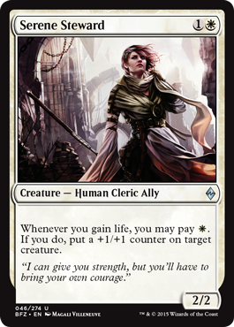 Serene Steward | Battle for Zendikar
