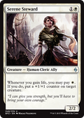 Serene Steward - Foil | Battle for Zendikar
