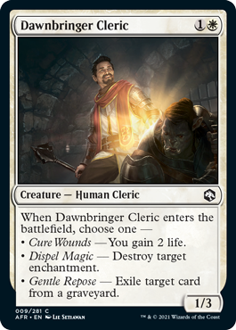 Dawnbringer Cleric | Adventures in the Forgotten Realms