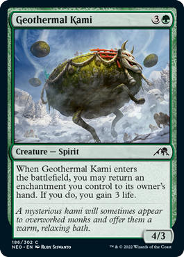 Geothermal Kami | Kamigawa: Neon Dynasty