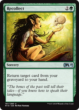 Recollect - Foil | Core Set 2019