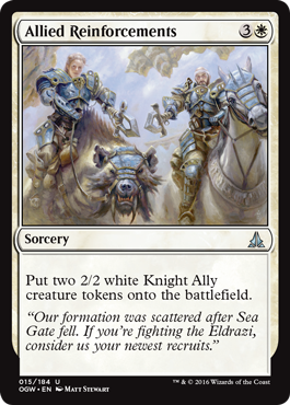 Allied Reinforcements - Foil | Oath of the Gatewatch