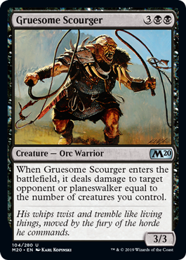 Gruesome Scourger - Foil | Core Set 2020
