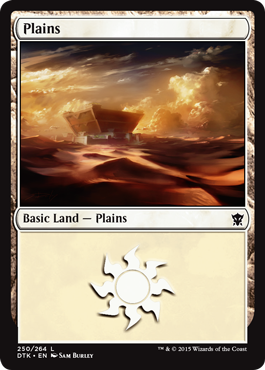 Plains (250) - Foil | Dragons of Tarkir