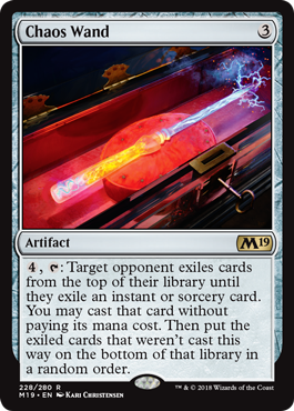 Chaos Wand - Foil | Core Set 2019