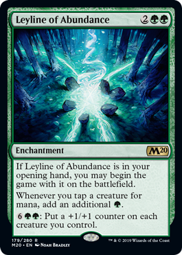 Leyline of Abundance - Foil | Core Set 2020
