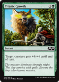 Titanic Growth - Foil | Core Set 2019