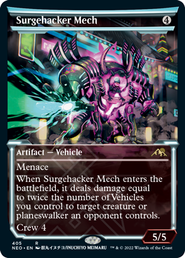 Surgehacker Mech - Showcase | Kamigawa: Neon Dynasty