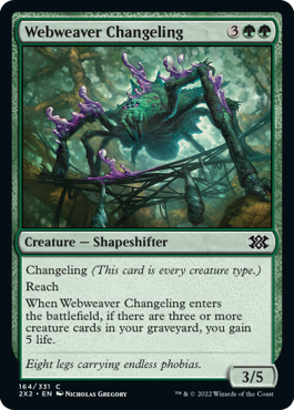 Webweaver Changeling | Double Masters 2022