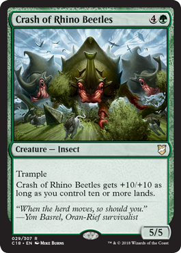 Crash of Rhino Beetles | Commander 2018