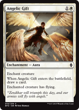 Angelic Gift - Foil | Battle for Zendikar