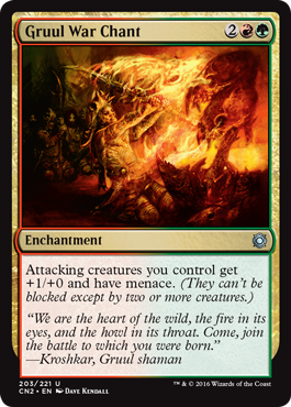 Gruul War Chant - Foil | Conspiracy: Take the Crown