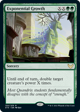 Exponential Growth | Strixhaven: School of Mages