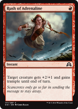 Rush of Adrenaline | Shadows Over Innistrad