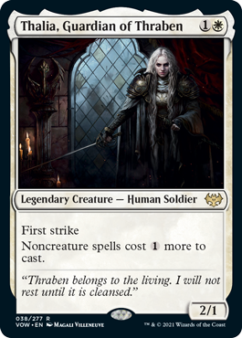 Thalia, Guardian of Thraben | Innistrad: Crimson Vow