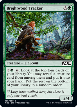 Brightwood Tracker - Foil | Core Set 2020