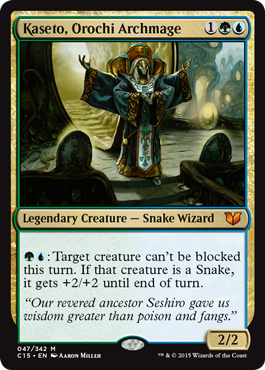 Kaseto, Orochi Archmage | Commander 2015