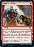 Price of Loyalty - Foil | Adventures in the Forgotten Realms