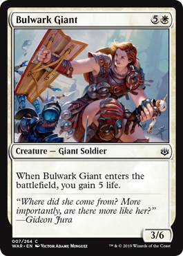 Bulwark Giant - Foil | War of the Spark