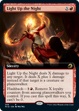 Light Up the Night - Extended Art | Innistrad: Midnight Hunt