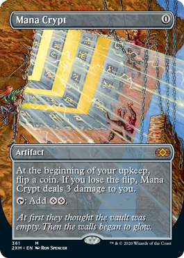 Mana Crypt - Borderless | Double Masters