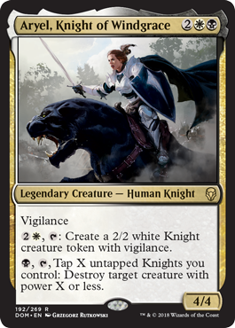 Aryel, Knight of Windgrace - Foil | Dominaria