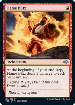 Flame Blitz - Foil | Modern Horizons 2