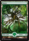 Forest (273) - Foil - Full Art | Battle for Zendikar