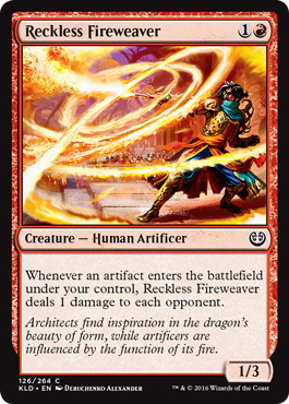 Reckless Fireweaver - Foil | Kaladesh