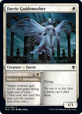 Faerie Guidemother // Gift of the Fae - Foil | Throne Of Eldraine
