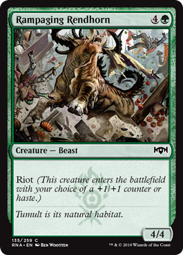 Rampaging Rendhorn | Ravnica Allegiance