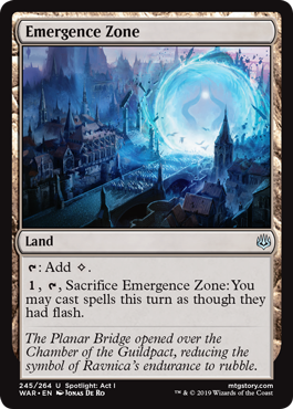 Emergence Zone - Foil | War of the Spark