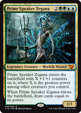 Prime Speaker Zegana | Commander 2015