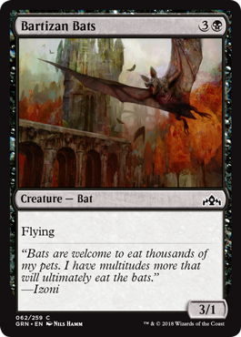 Bartizan Bats - Foil | Guilds of Ravnica