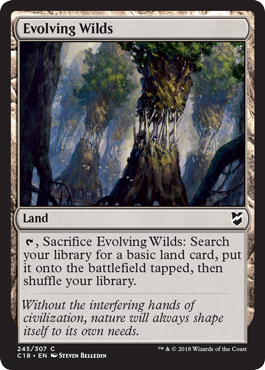 Evolving Wilds | Commander 2018