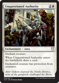 Unquestioned Authority | Commander 2018