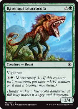 Ravenous Leucrocota | Conspiracy: Take the Crown
