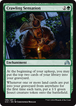 Crawling Sensation - Foil | Shadows Over Innistrad