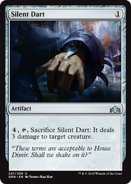 Silent Dart - Foil | Guilds of Ravnica