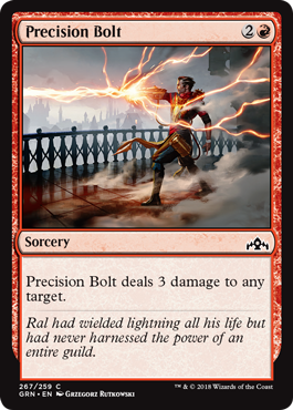 Precision Bolt - Planeswalker Deck Exclusive | Guilds of Ravnica