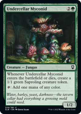 Undercellar Myconid | Commander Legends: Battle for Baldur's Gate