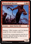 Shatterskull Recruit - Foil | Battle for Zendikar